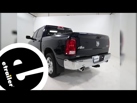 etrailer | 2016 Ram 1500 WeatherTech Mud Flaps: Complete Installation