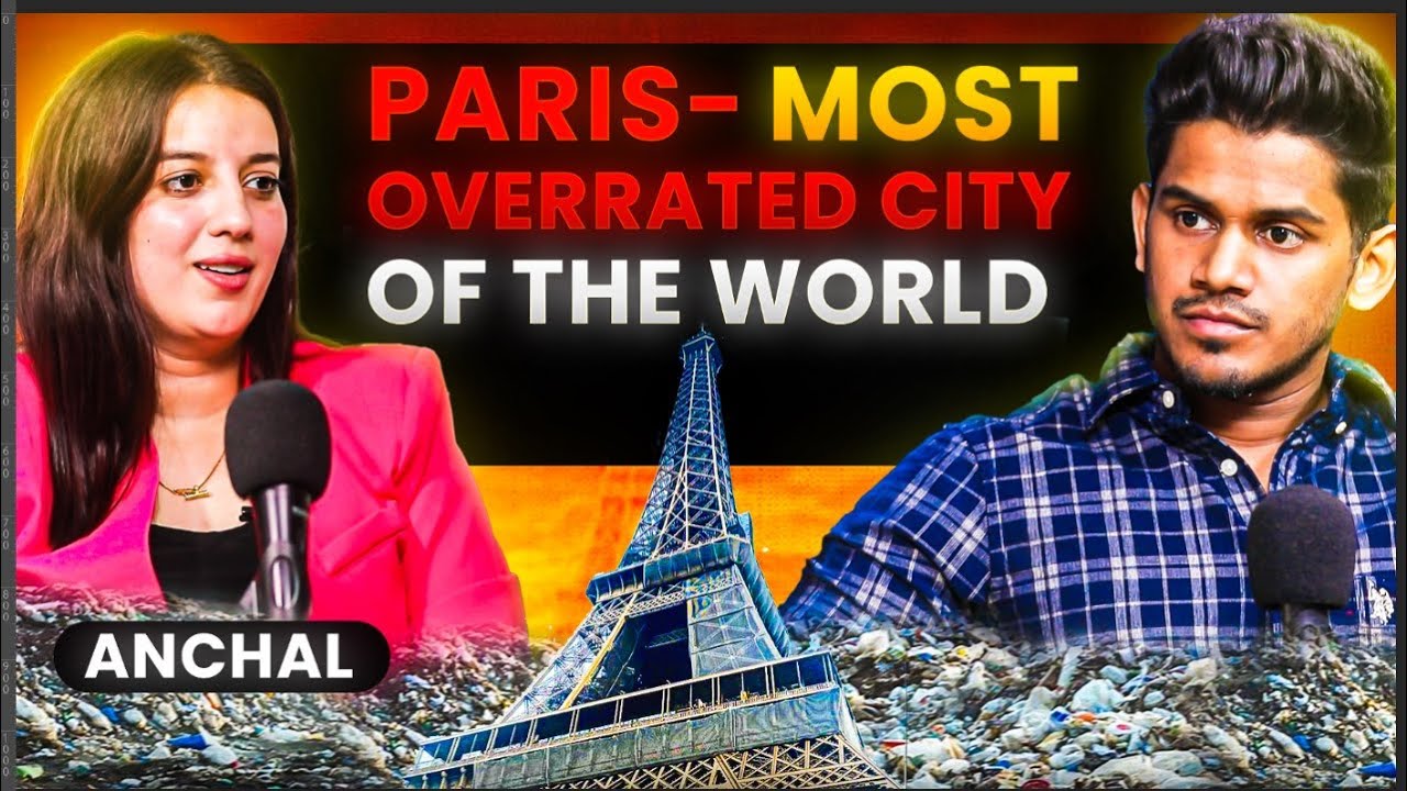 Paris Exposed, Education, Crime, Trash, Nightlife, Party Culture Ft. Anchal |Night Talk by RealHit|