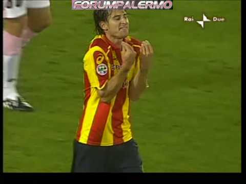 Lecce - Palermo 1-1 29/10/2008 highlights