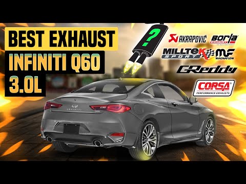 Infiniti Q60 Exhaust Sound 3.0L 🔥 Review,Modified,Mod,Compilation,Stock,Borla,Stillen,Invidia +