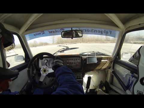 Rallye Tesztedzés Rábaring 2017.03.11 Pidár-Szabina