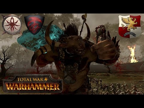 Trials of Tzeentch #2 - Cygor Madness 2v2 - Total War Warhammer Multiplayer Battle