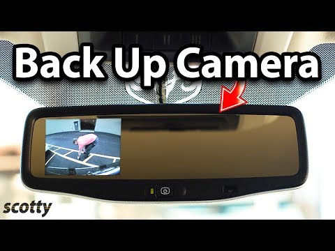 Part of a video titled How to Install a Backup Camera in Your Car - YouTube
