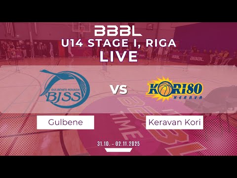 Keravan Kori-80 2012 vs Gulbene 2012 | BBBL Boys U14