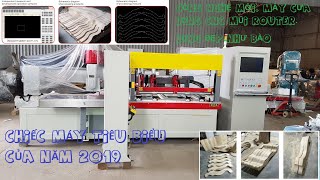 MÁY CƯA LỌNG CNC MŨI ROUTER WOODMASTER