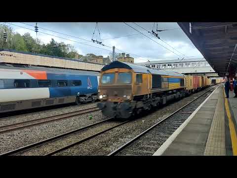 GBRf Intermodal Freight Move 66708 4S57 Lancaster 26/09/2023