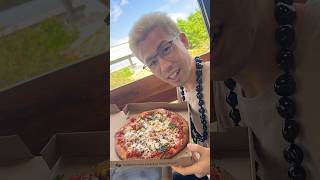 ハワイの空港#フードコート 内にある#ピザ を#食べてみた #pizza #ハワイ