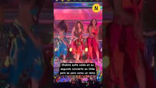 SHAKIRA SUFRE CAÍDA en CONCIERTO EN CHILE pero se LEVANTA como toda una REINA