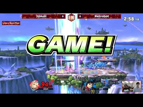 Smash Ultimate September Monthly @ Virginia Tech - JdAsh vs Retrobot - Smash Ultimate Squad Strike -