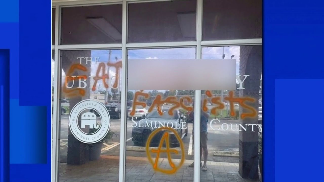 GOP campaign office vandalized in Seminole County, police say