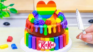 Download lagu Colorful Rainbow Cake Recipe🌈Satisfying Miniature KITKAT Heart Rainbow Cake Decorating Ideas mp3 Download lagu Colorful Rainbow Cake Recipe🌈Satisfying Miniature KITKAT Heart Rainbow Cake Decorating Ideas mp3