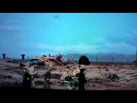 Godzilla's appearance in Godzilla vs mothra(1964)