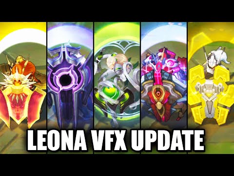 All Leona Skins Visual Effect (VFX) Update | League of Legends