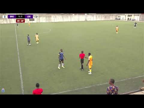 BROAD CITY  VS LEKKI UNITED  NLO1 MATCH DAY 5  LEGACY PITCH 1 LAGOS.   APRIL 30TH 2024, KICKOFF 8AM