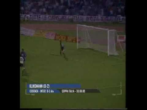 Stagione 1989/1990 - Cosenza vs. Inter (0:2) dts