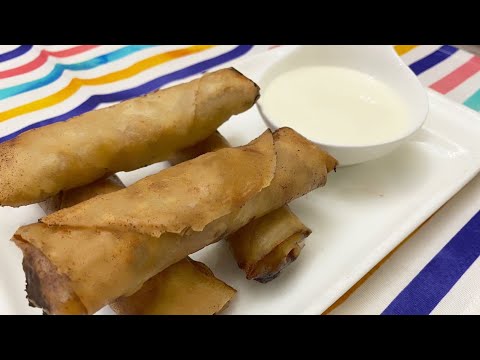 EASY TO MAKE || Chicken Spring Rolls by Meenaz Bhombal