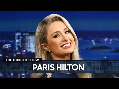 Paris Hilton's Son's Favorite Lullaby Is "Stars Are Blind" | The Tonight Show Starring Jimmy Fallon