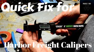 Fixing Harbor Freight Digital Caliper