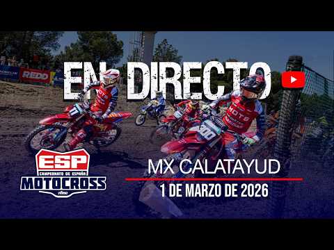 MX Calatayud 2026. Campeonato de España de Motocross ¡en directo!