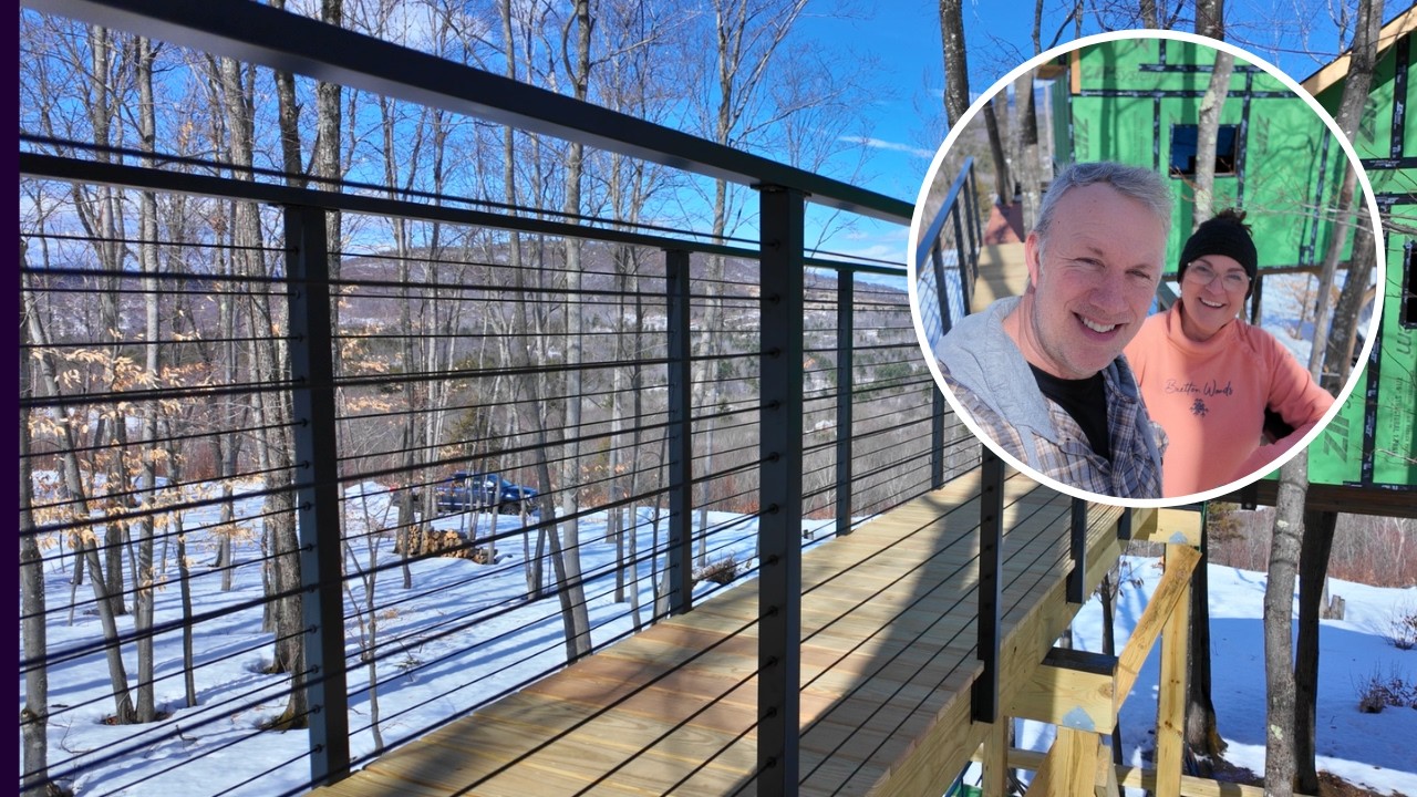 Customer Treehouse Bridge Project | BLIKA Cable Railing