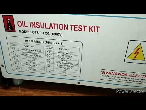 Automatic Oil Insulation (Break Down Voltage) Test Kit