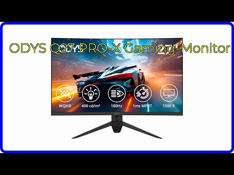 BEWERTUNG (2025): ODYS Q27 PRO-X Gaming-Monitor. WESENTLICHE Einzelheiten