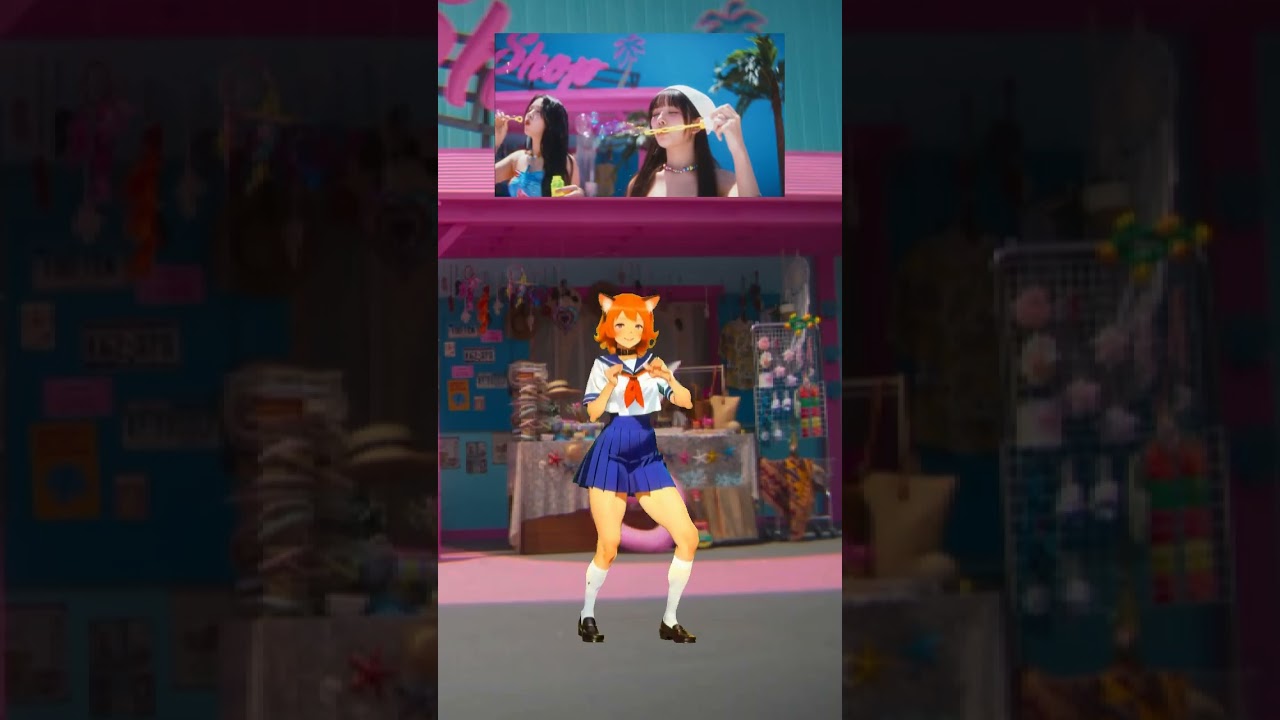 【AIcat Dancer】"CRUSH" dancing! | Domo AI anime v6 style