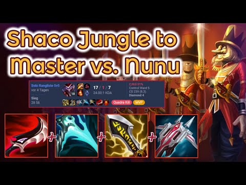 Glasscannon Shaco carrying D3 - S13 Ranked [League of Legends] Full Gameplay - Infernal Shaco