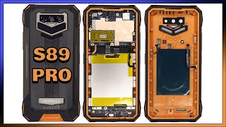 Doogee S89 Pro Disassembly Teardown Repair Video Review. HUGE 12,000 mAh battery!!!