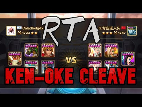 SUMMONES WAR / RTA CLEAVE WITH OKE AND KEN - RUNE SHOWCASE