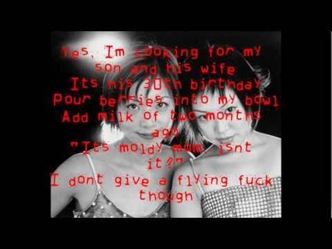 Cibo Matto - Birthday Cake Lyrics on Screen