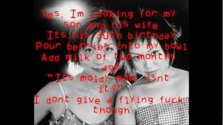 Cibo Matto - Birthday Cake Lyrics on Screen