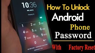 How to remove forgotten password from Android phone