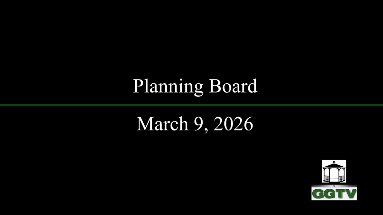 From the Planning Board
