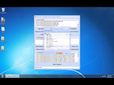 Copy Files To Multiple Folder Locations Software