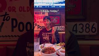 The way DK pays for dinner