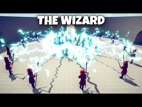 THE WIZARD - WIZARD ROOM vs EVERY UNIT - Totally Accurate Battle Simulator TABS