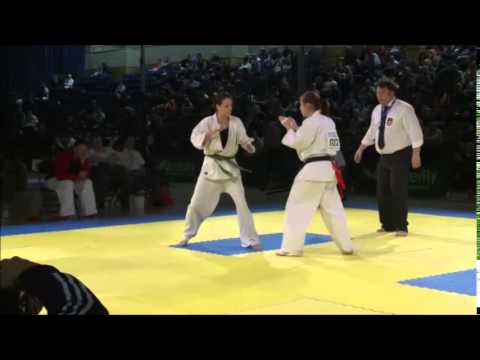 Kelly Balmer (England) v Cinza Crocianelli (Germany) Ladies Heavyweight 1st Round 2013