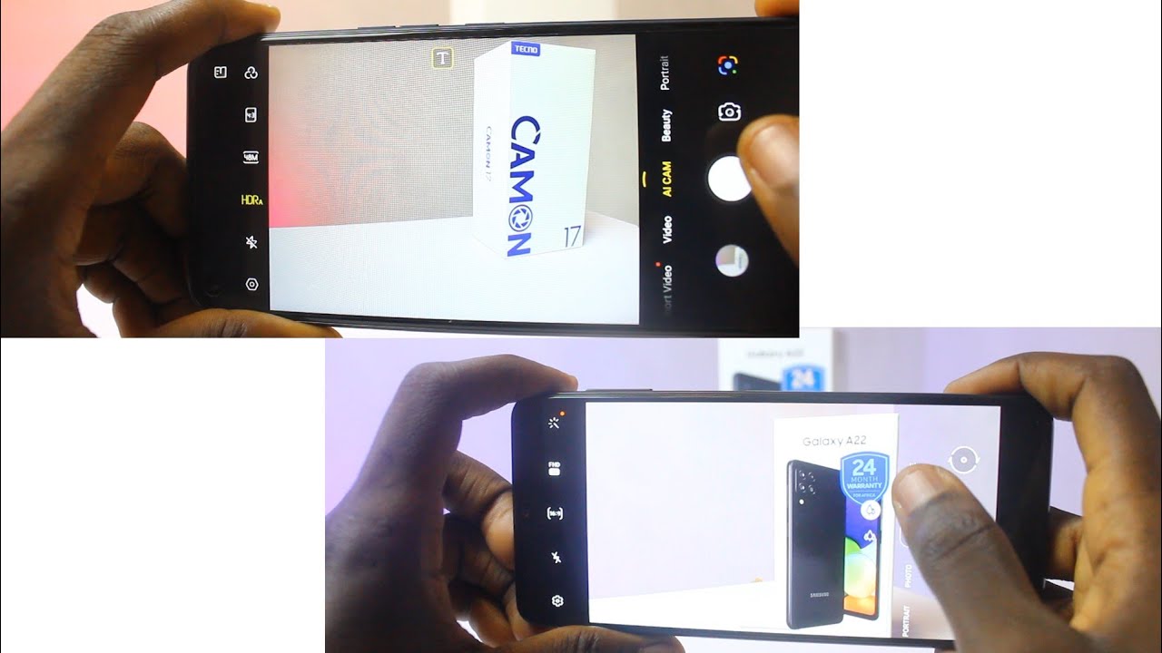 Tecno Camon 17 vs Samsung Galaxy A22: Watch This Before You Buy!