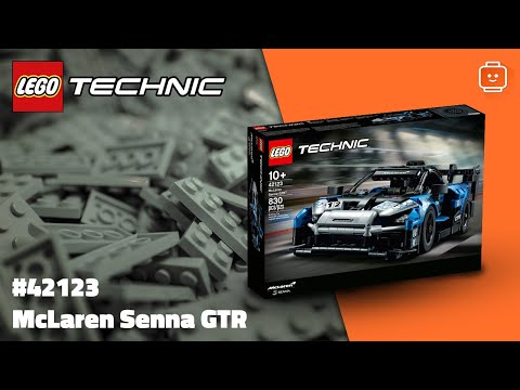 Vidéo LEGO Technic 42123 : McLaren Senna GTR