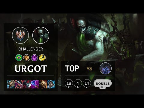 Urgot Top vs Sylas - BR Challenger Patch 11.24b