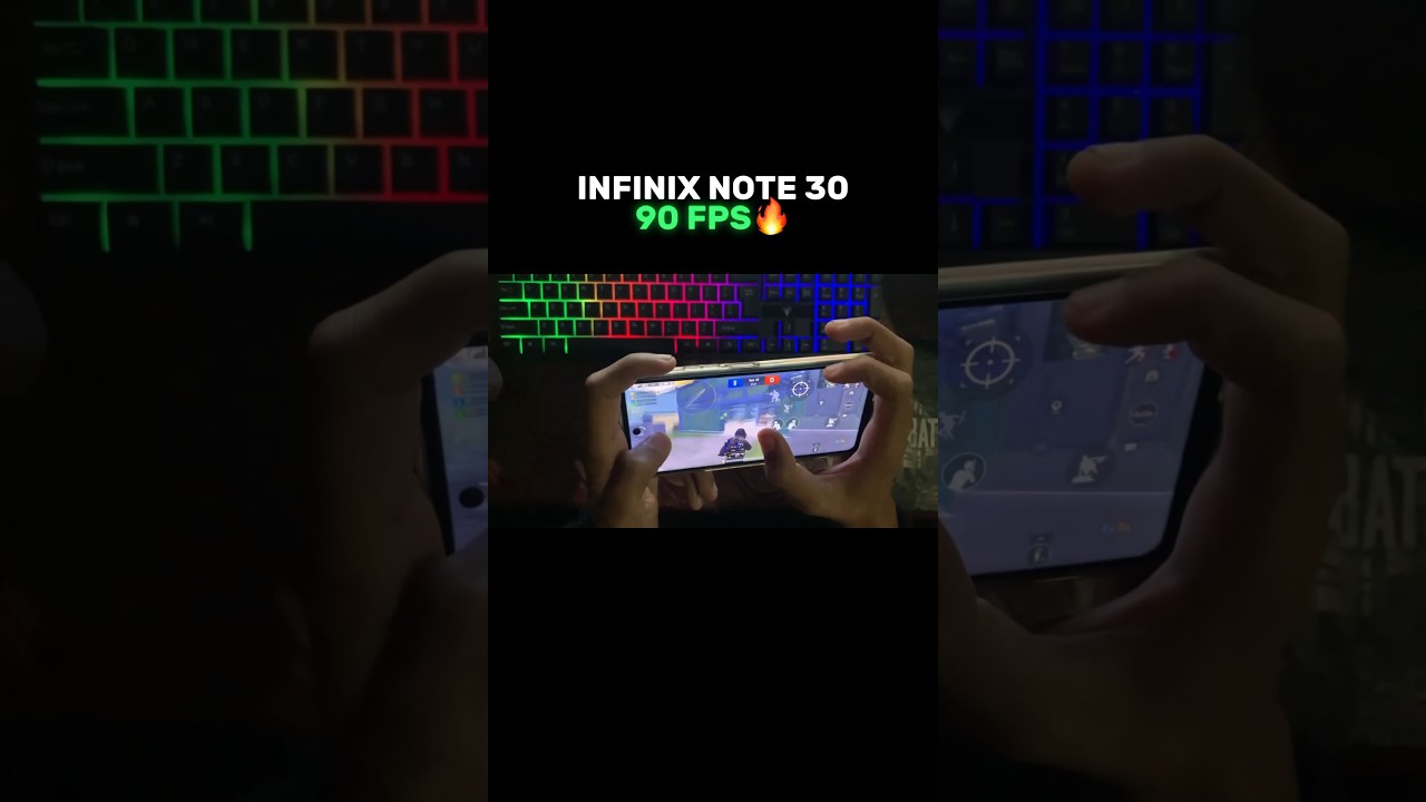 Infinix Note 30 with 90 FPS❤️ #gameplay #smartphone #infinixpubgtest #gamingbeast #infinixnote10pro