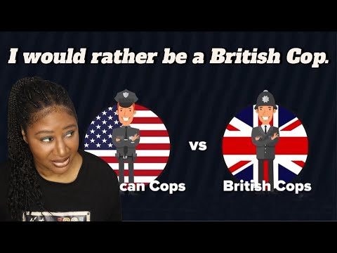American Cops vs British Cops |American Reaction