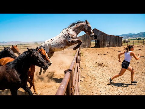 Dieses Pferd ist verrückt geworden, als es das Mädchen sah. Der Grund wird Sie schockieren!