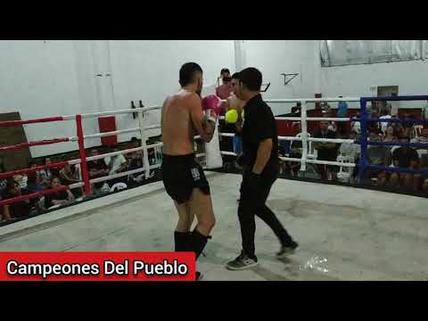 🥊Santiago Gimenez Vs Gustavo Pereyra - KICK BOXING - SEMI PRO - Campeones Del Pueblo - CDP