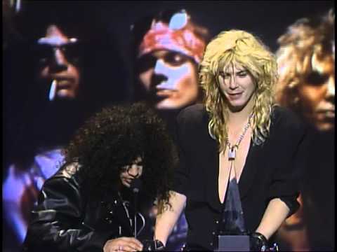 Guns N' Roses Win Heavy Metal Artist - AMA 1990