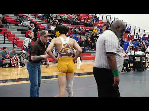 Wrestleback Semifinals - Ben Kusar [G] v Tony Hinojosa [R] (132)