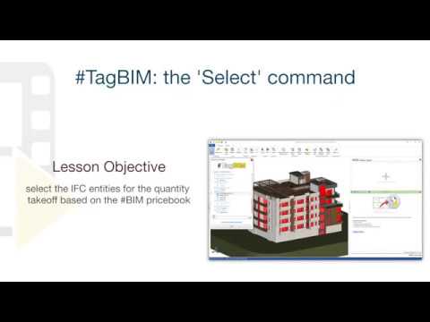 PriMus-IFC Tutorial - #TagBIM: the 'Select' command - ACCA software