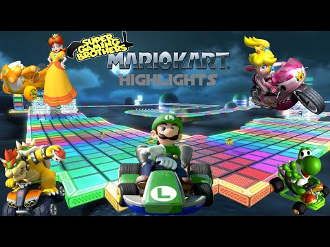 Super Gaming Bros (SGB) Mario Kart Compilation - Highlights