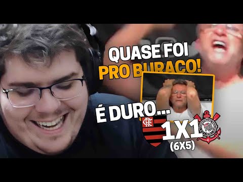 CASIMIRO REAGE: RÁDIO CRAQUE NETO - FLAMENGO X CORINTHIANS - COPA DO BRASIL 2022 |Cortes do Casimito